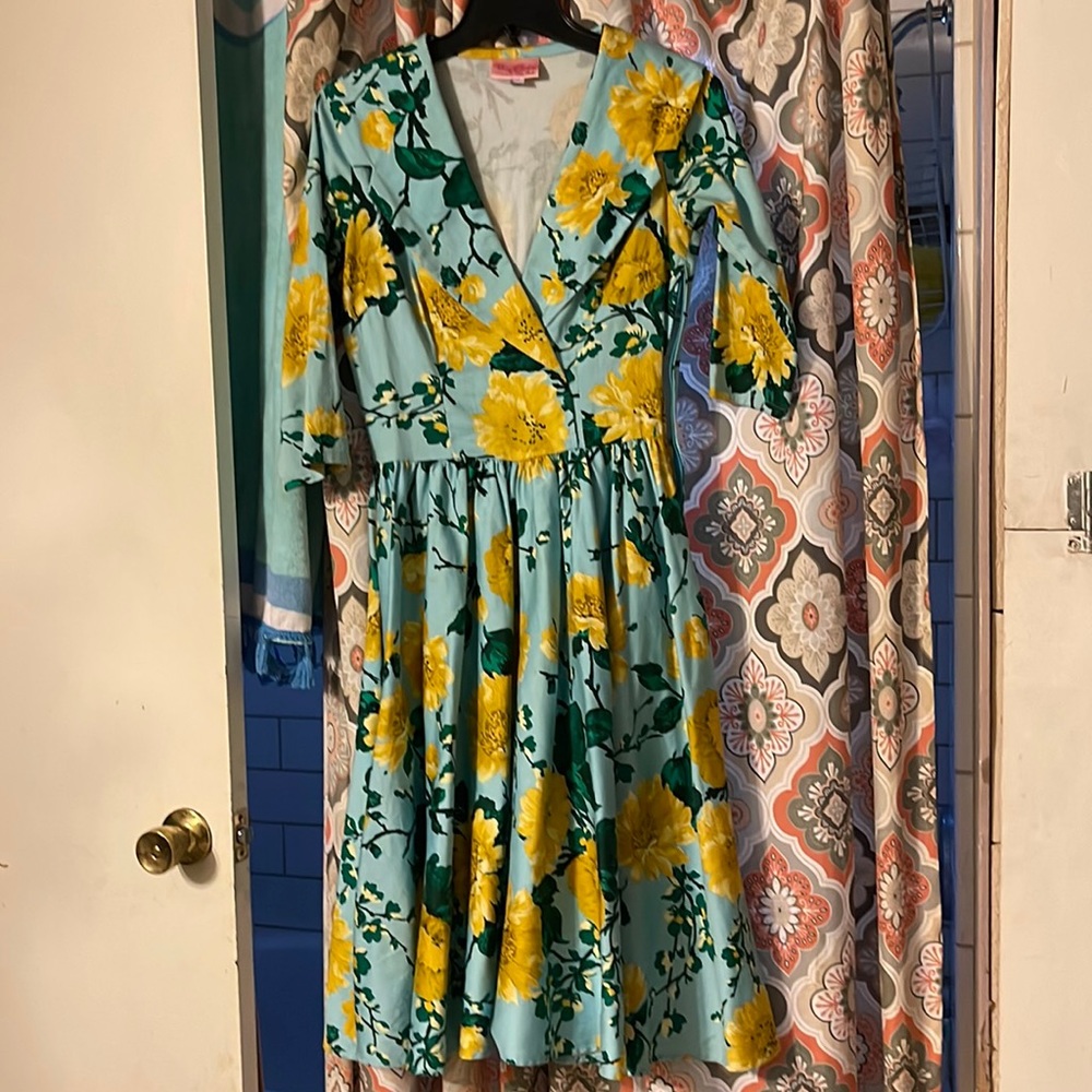 Pinup Couture dress spring dream